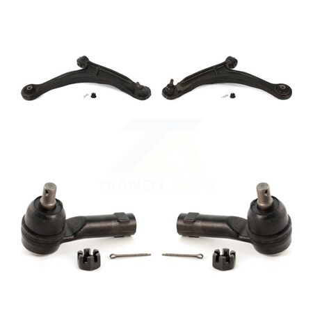 Tor Front Suspension Control Arm Assembly And Tie Rod End Kit For 2006-2014 Honda Ridgeline KTR-102901